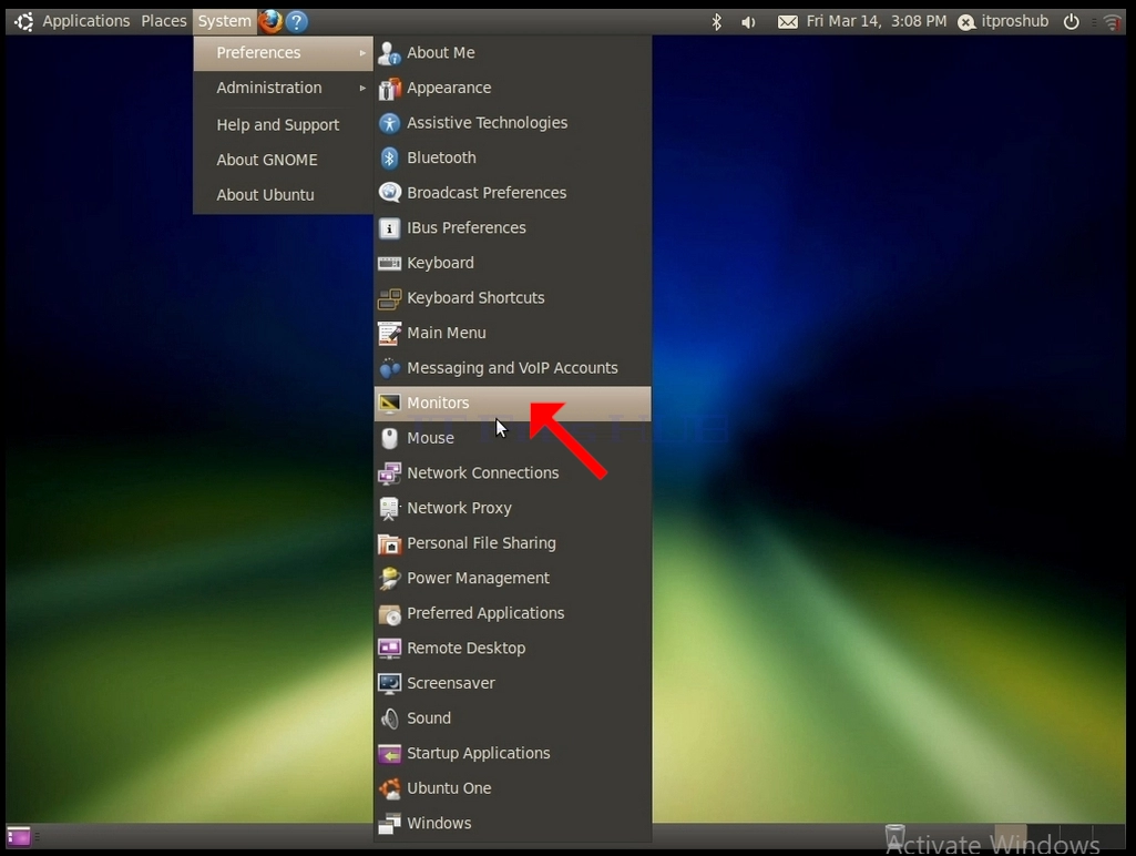 Как да промените Резолюцията в Ubuntu 10.04.2 Desktop Amd64 - Lucid Lynx