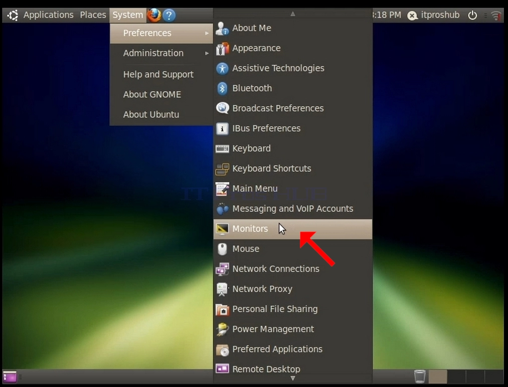 Как да промените резолюцията в Ubuntu 10.04 Desktop i386 - Lucid Lynx