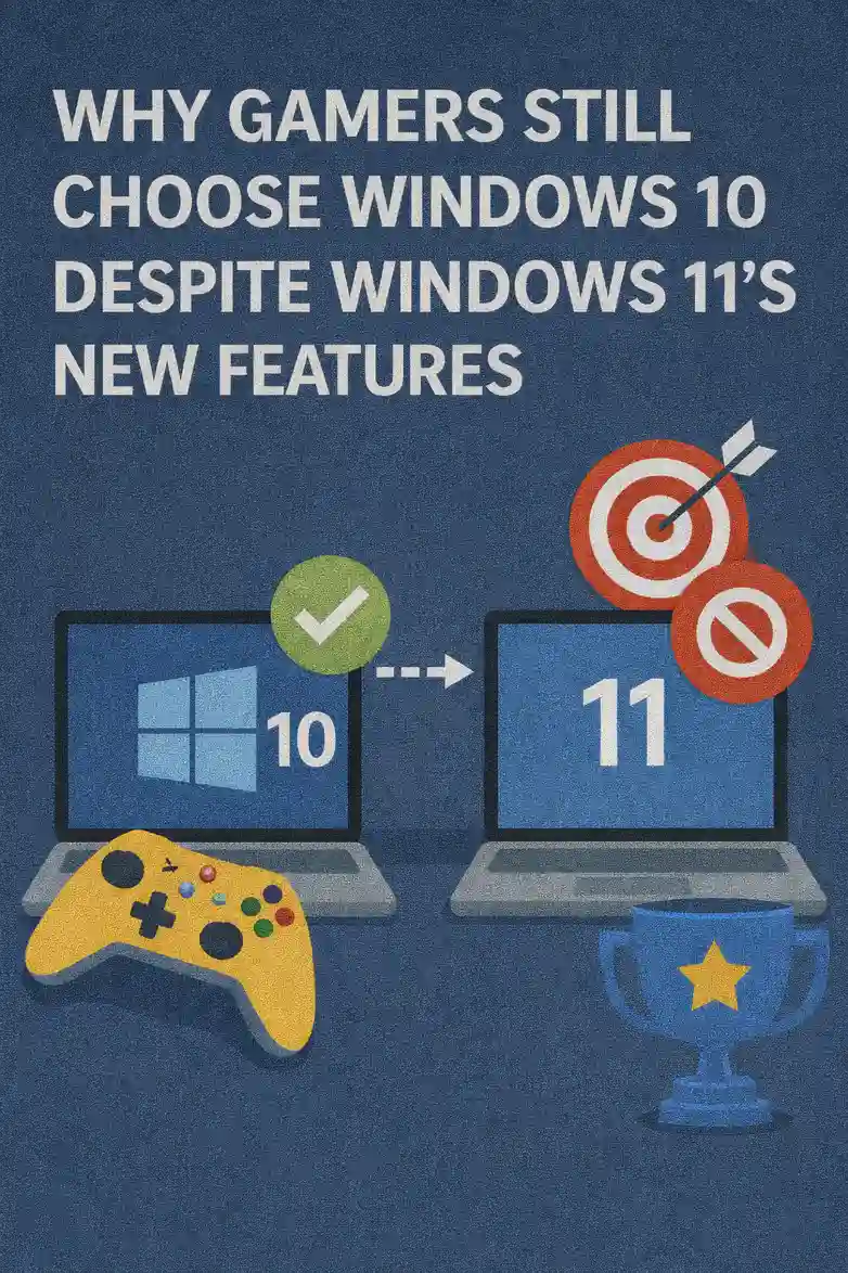 Защо геймърите все още избират Windows 10 Въпреки Windows 11...