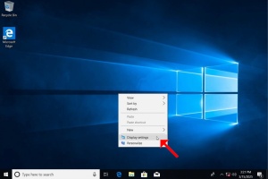 How to Change Resolution in Windows 10 1803 x64 Home Build 17134.1