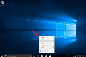 How to Change Resolution in Windows 10 1709 x86 Pro N Build 16299.15