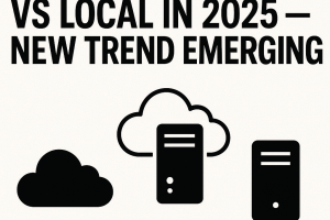 Cloud vs Hybrid vs Local בשנת 2025 - מגמות חדשות