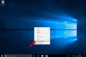How to Change Resolution in Windows 10 1709 x64 Pro N Build 16299.15