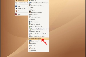 How to Change Resolution in Ubuntu 6.10 Desktop i386 - Edgy Eft