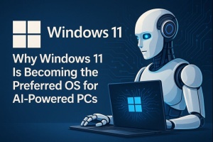 Perché Windows 11 sta diventando l'OS preferito per PC alimentati da AI