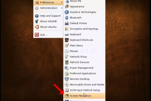 How to Change Resolution in Ubuntu 8.04 Desktop Amd64 - Hardy Heron