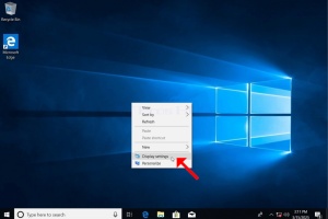 How to Change Resolution in Windows 10 1809 x64 Home Build 17763.107
